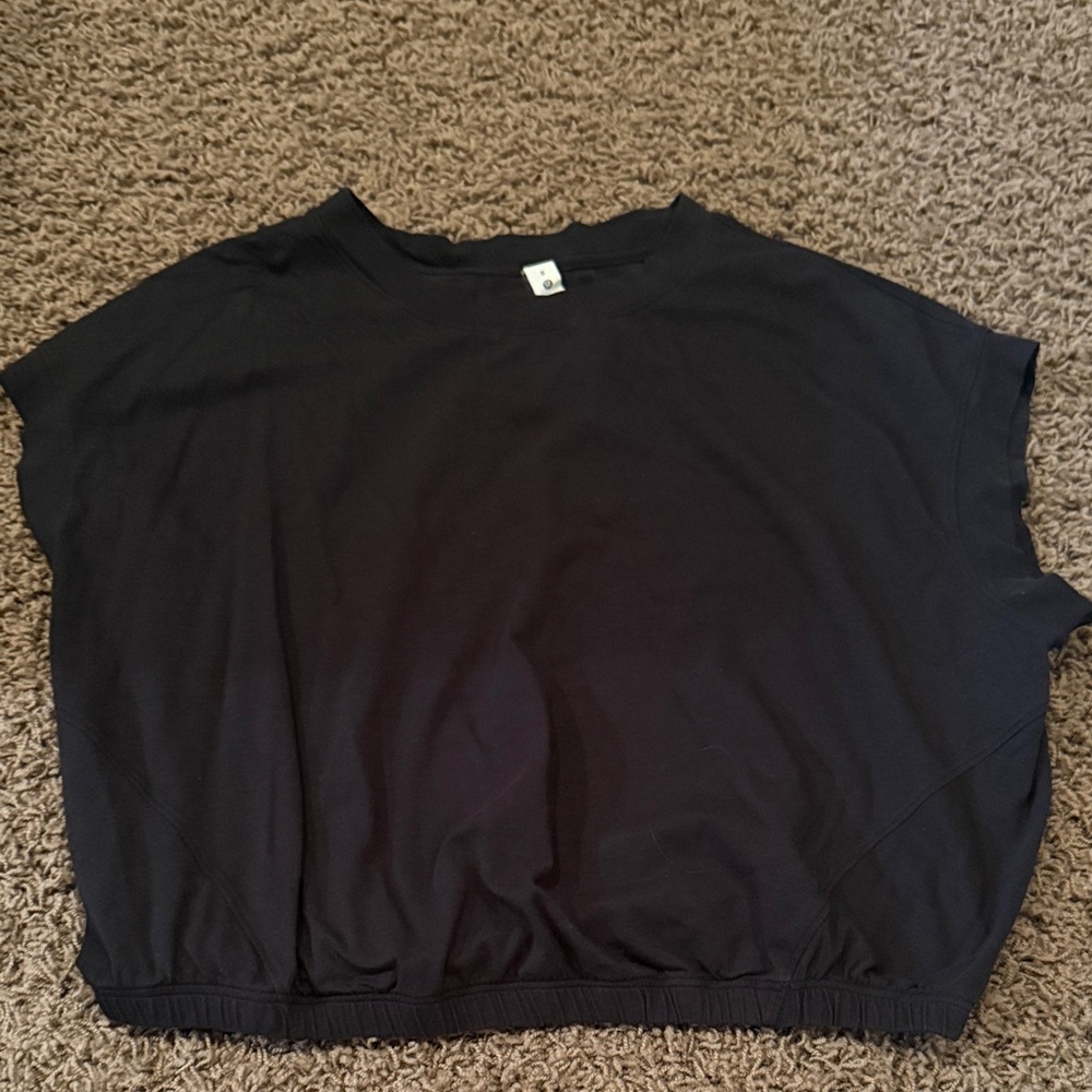 lululemon athletica Black Short Sleeve Top